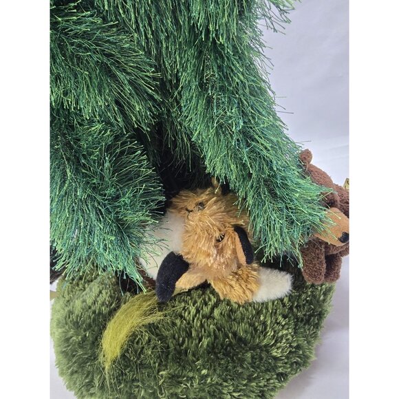 NWT FOLKMANIS SEQUOIA TREE PLAYSET Finger Hand Puppet W/ 6 Animals Pretend Play - Picture 7 of 14